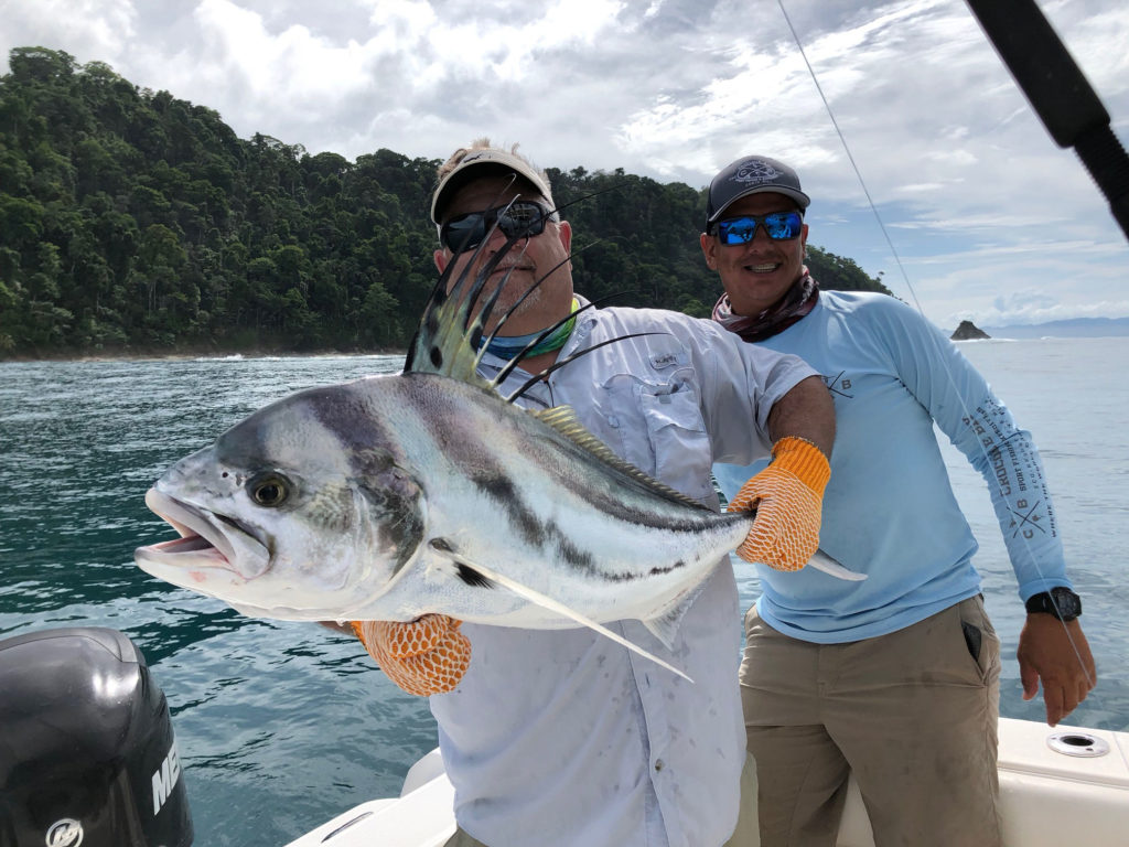 Costa Rica roosterfish fishing
