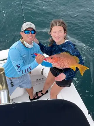 kids fishing at Crocodile Bay